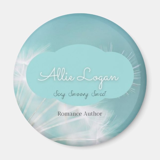 Allie Logan Logotyp Magnet (Framsidan)