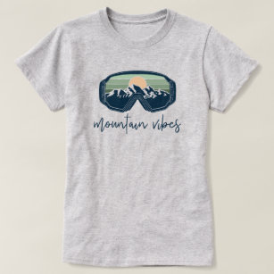 ALLIE Sage Mountain Vibes Ski Bachelorette Group T T Shirt
