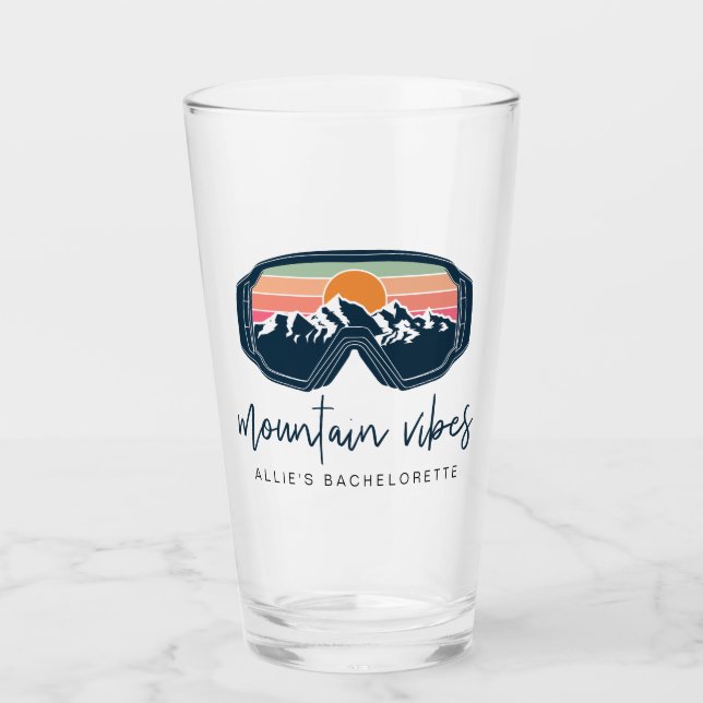 ALLIE Skidåkning Snowboard Glasögon Mountain Vibes Glaskopp (Framsida)