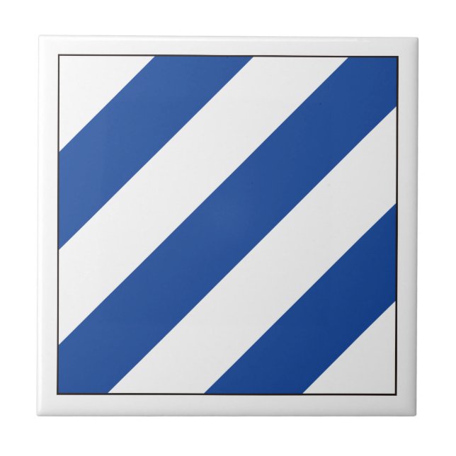 Allierad Flagga 6 Kakelplatta (Framsidan)