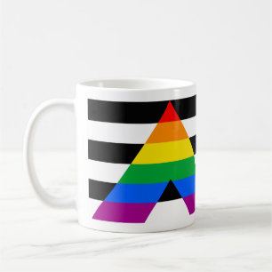 Allierad Pride Flagga Kaffemugg