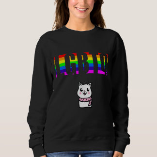 Allierad Pride HBTQ Jämlikhet Regnbåge Lesbisk Gay T Shirt
