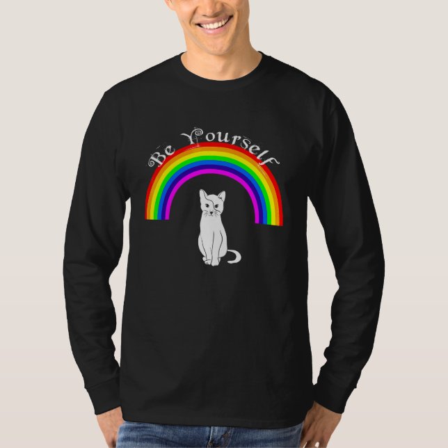 Allierad Pride HBTQ Likhet Regnbåge Lesbisk Gay Tr T Shirt (Framsida)