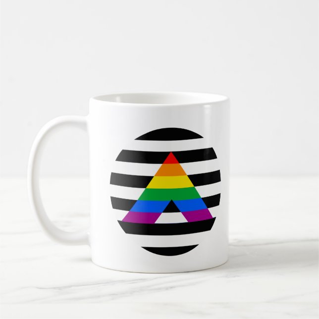 Allierad Pride T-Shirt Kaffemugg (Vänster)