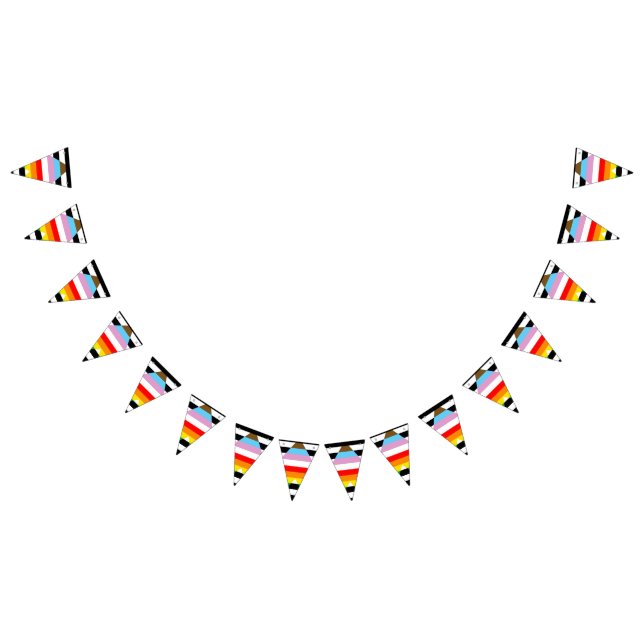 Allierad Progress Pride Flagga (Alla)