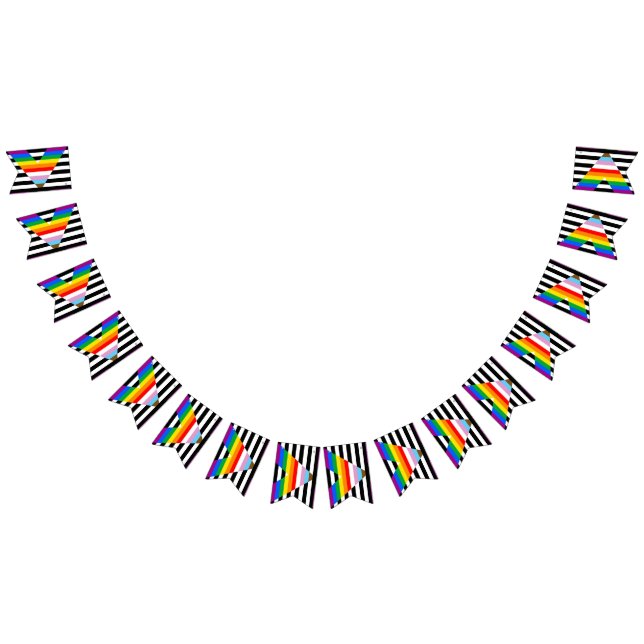 Allierad Progress Pride Flagga (Alla)