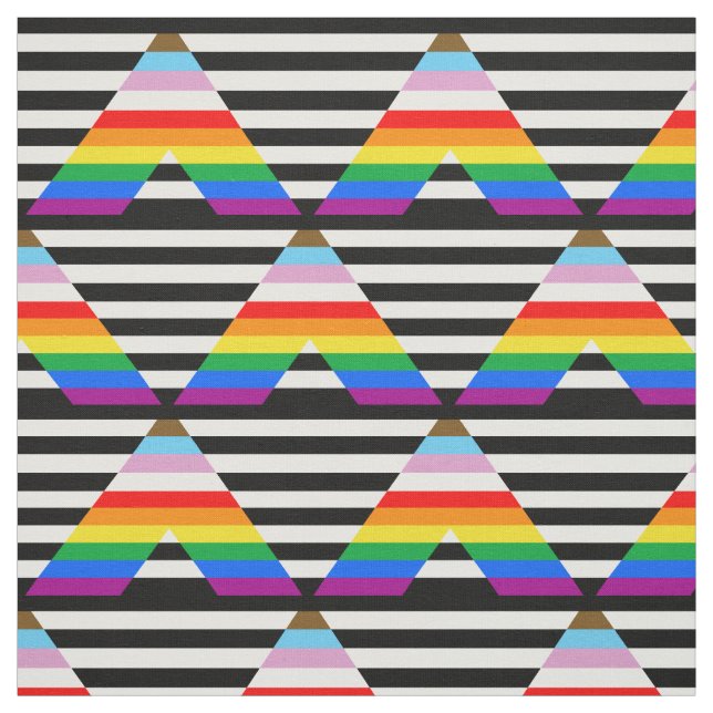 Allierad Progress Pride Flagga Tyg (Provkarta)