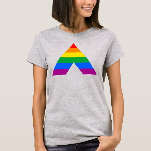 Allierad stolthet symbol t-shirt (Framsida)
