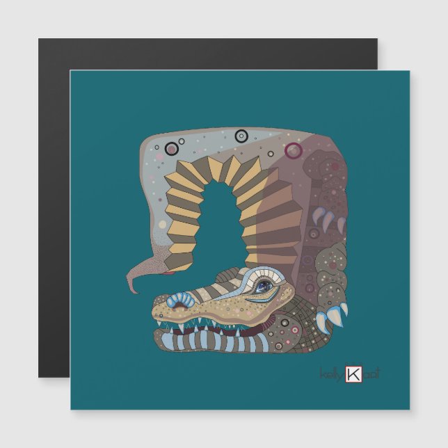 Alligator  (Fram/baksida)