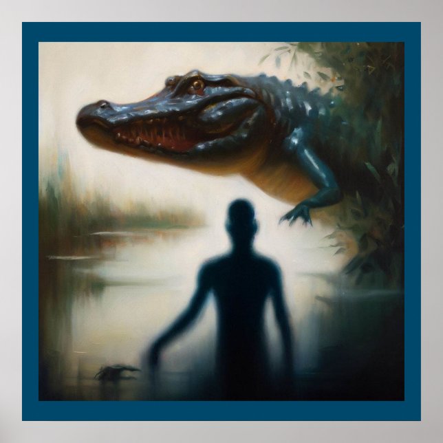 Alligator 2 för spritdjur poster (Framsidan)