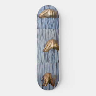Alligator. Ansikte - till - ansikte Mini Skateboard Bräda 18,5 Cm