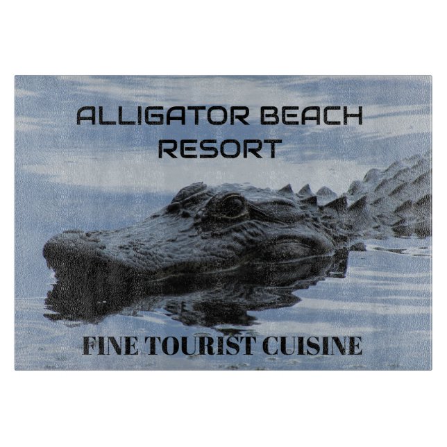 Alligator Beach Resort Glass (Framsidan)
