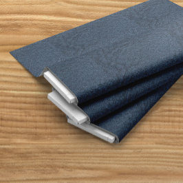 Alligator Blue Faux Leather Tyg