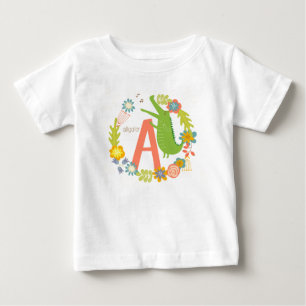 Alligator Brev A i den animaliska alfabetserien T Shirt