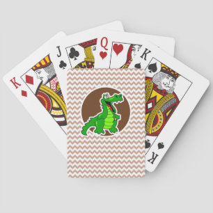Alligator; Brun sparre Kortlek