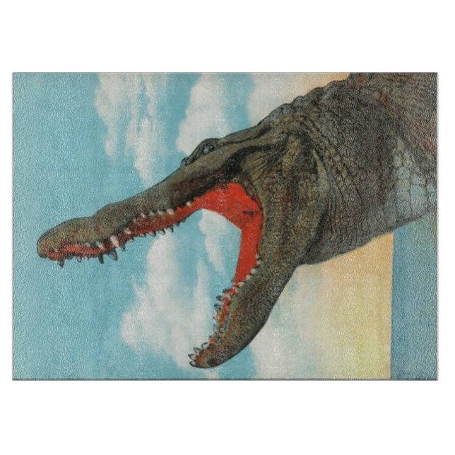 Alligator Chomp Skärbräda 38cm x 28cm (Framsidan)