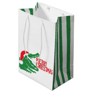 Alligator christmas-presentpåse