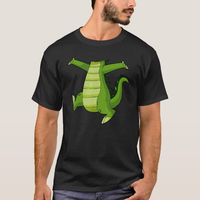 Alligator Costume Gator Crokodile Zoo Animal T Shirt (Framsida)