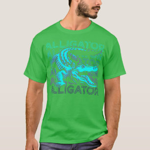 Alligator Crokodile Gator Retro Alligator Gift T Shirt