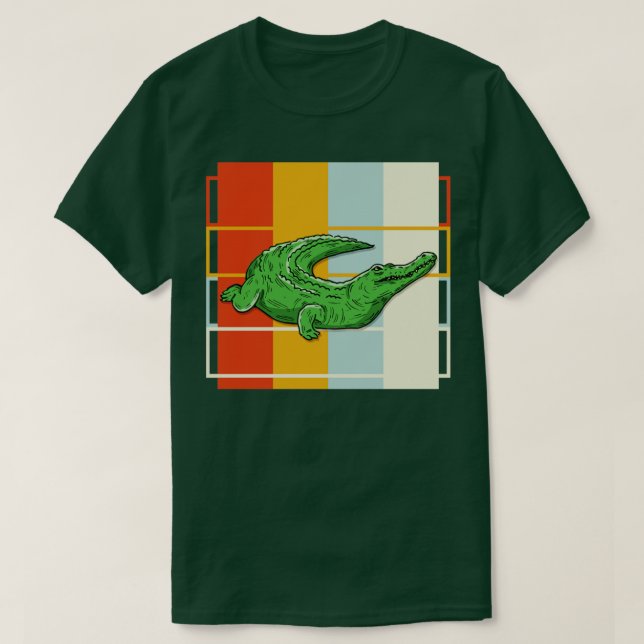 Alligator Crokodile T Shirt (Design framsida)