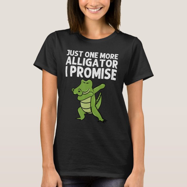 Alligator Designer För manar Women Reptile Gator 2 T Shirt (Framsida)