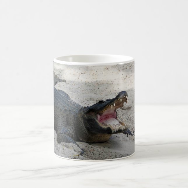Alligator, Fort Lauderdale, Florida Kaffemugg (Center)