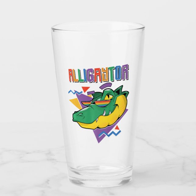 Alligator Gay pride LGBT Alligaytor Premium Glaskopp (Framsida)