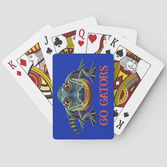 Alligator - Go Gators Casinokort (Baksidan)