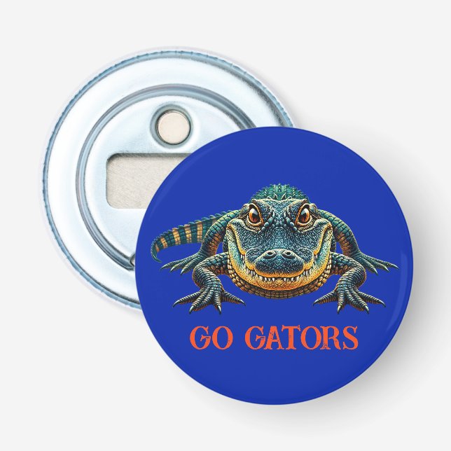 Alligator - Go Gators Flasköppnare (Framsidan)