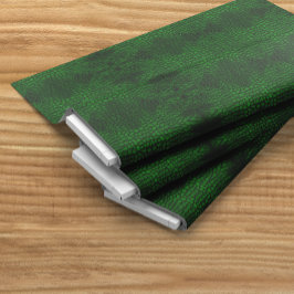 Alligator Grönt Faux Leather Tyg