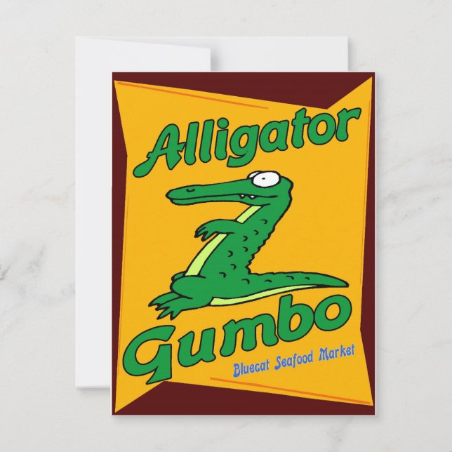 Alligator Gumbo (Framsida)