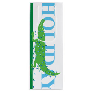 Alligator Helgdag Vin Bag