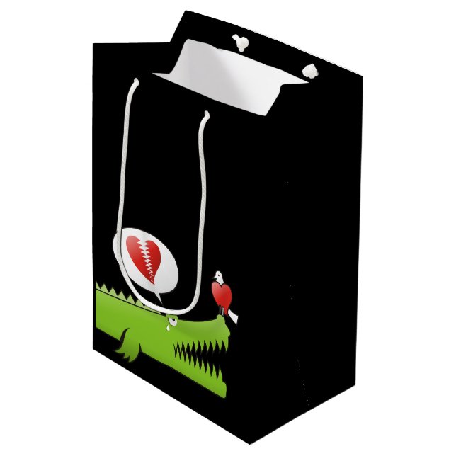 Alligator i Kärlek (Framsidan Vinklad)