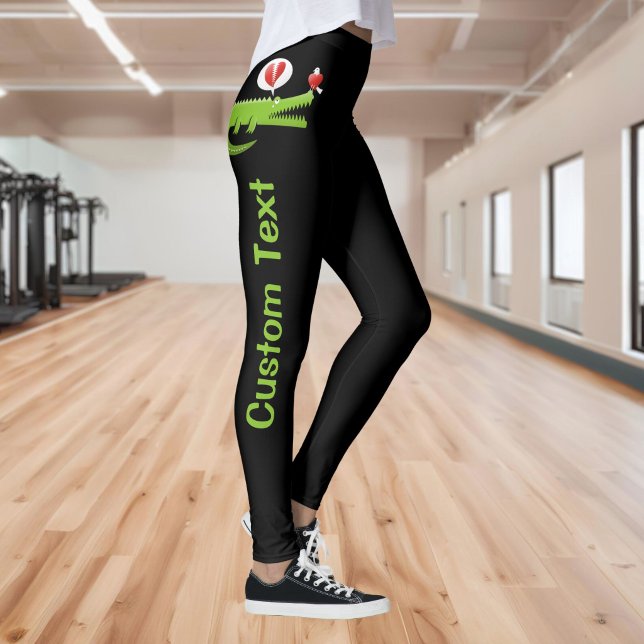 Alligator i kärlek Leggings (Skapare uppladdad)