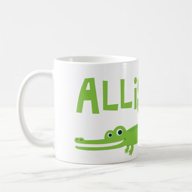 Alligator Kaffemugg (Vänster)