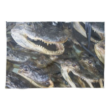 Alligator kökshandduk