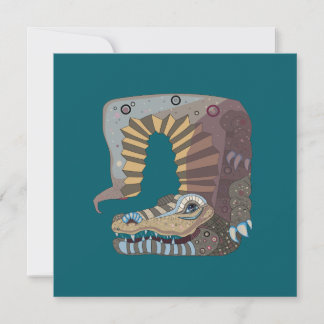 Alligator  kort