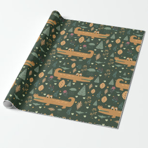 Alligator/krokodil Presentpapper