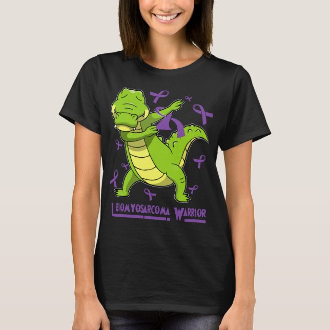 alligator leiomyosarkom t shirt (Framsida)