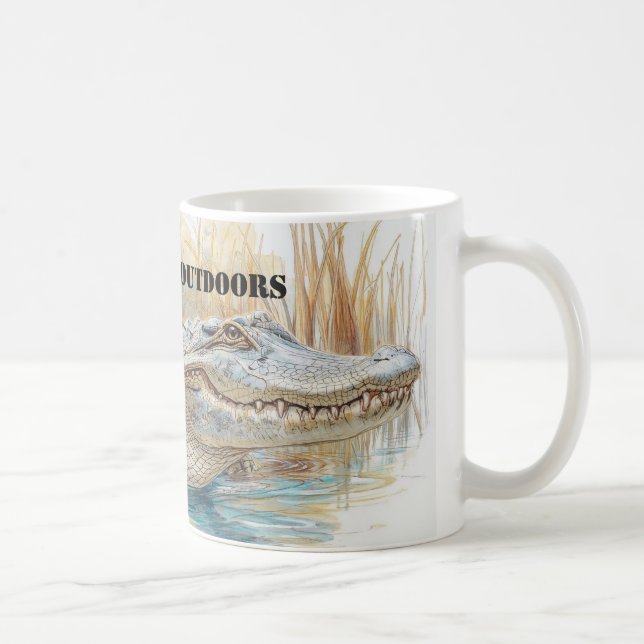 Alligator-mugg Kaffemugg (Höger)