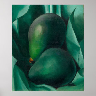 Alligator Pears circa 1923 av Georgia O'Keeffe Poster