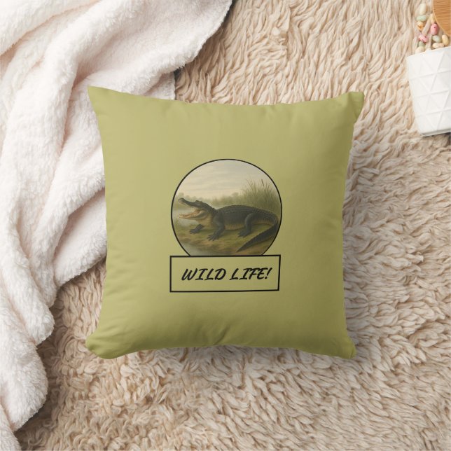 Alligator Pillows Kudde (Filt)