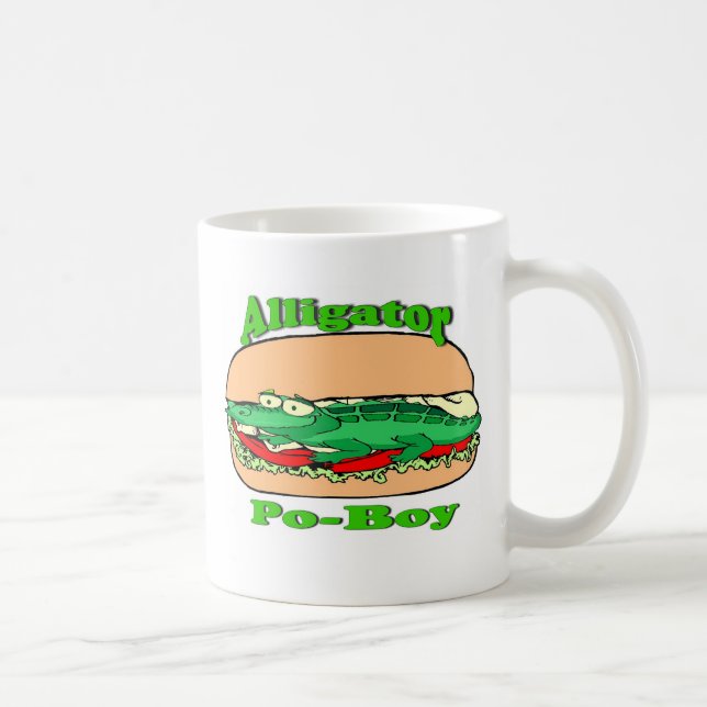 Alligator Po-Boy Kaffemugg (Höger)
