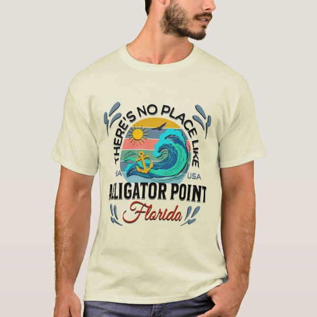 Alligator Point, Florida T Shirt (Framsida)