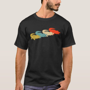 Alligator Retro Alligator Älskare Krokodiler T Shi T Shirt