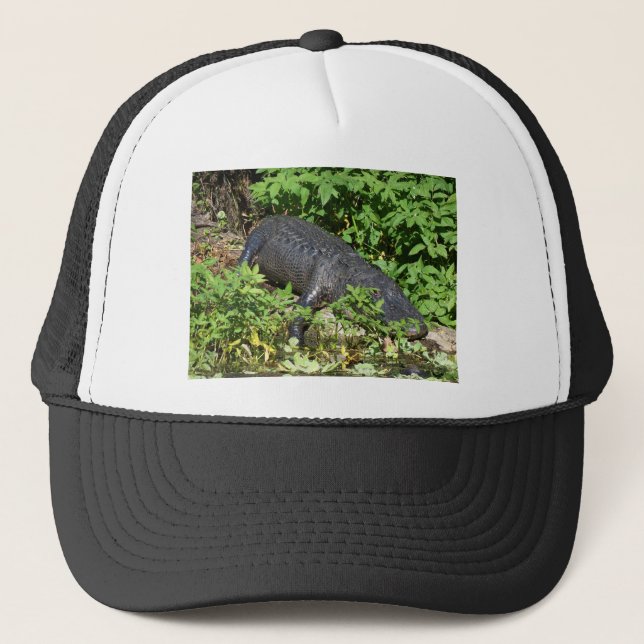 Alligator Silver Truckerkeps (Framsida)