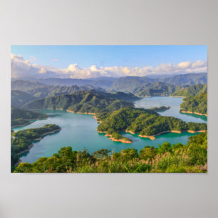 Alligator Sjö Mountain liggande Poster