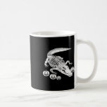 Alligator Skeleton Birthday Halloween Manar Womens Kaffemugg<br><div class="desc">Alligator Skeleton Birthday Halloween Manar Womens Kids</div>