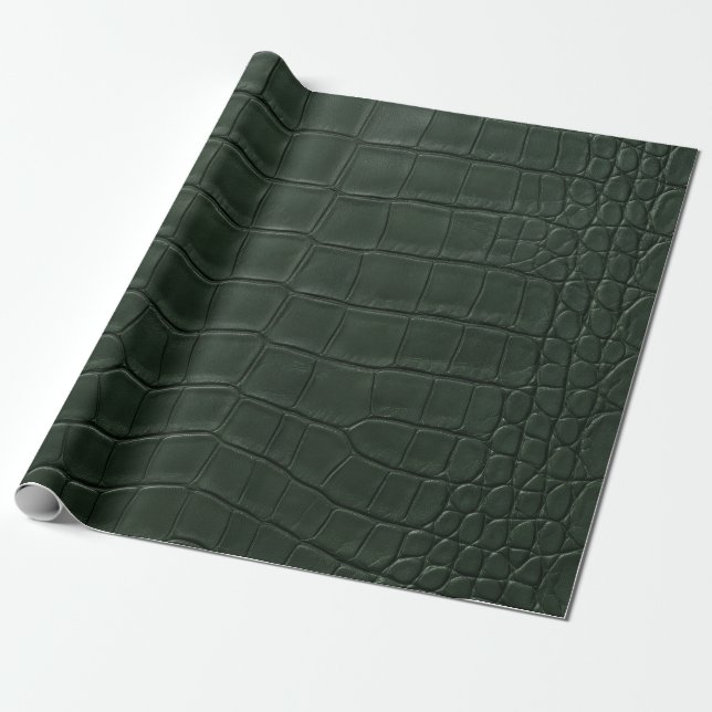 alligator skinn presentpapper (Utrullad)