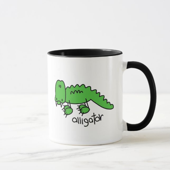 Alligator Stavfigurs Kopp (Höger)